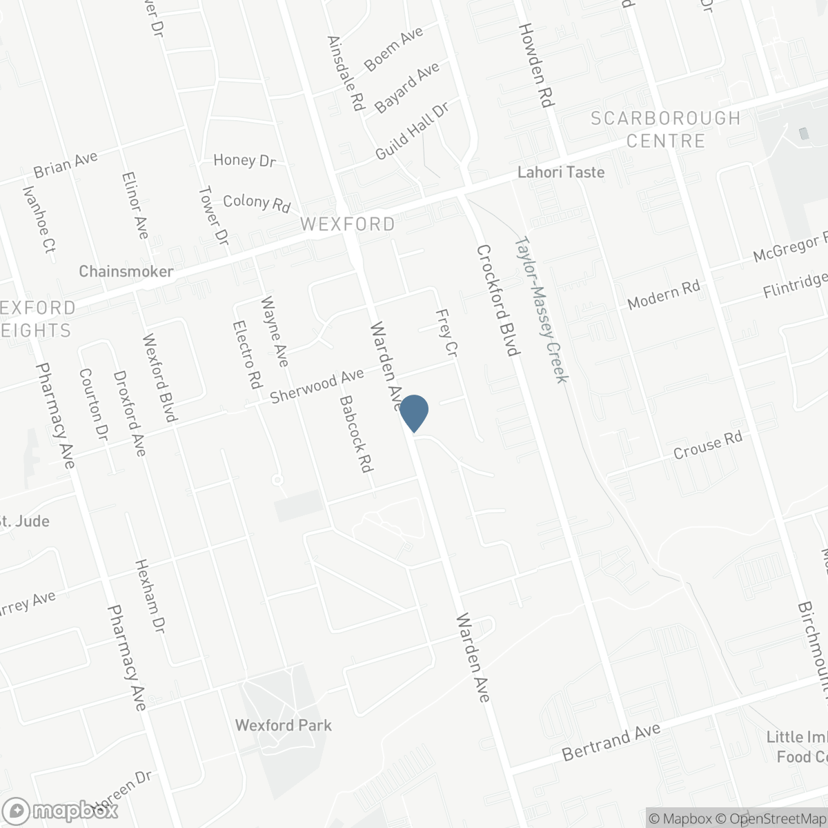 1063 WARDEN AVENUE, Toronto, Ontario M1R 2P4